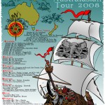 Australasian Tour poster by Glenno